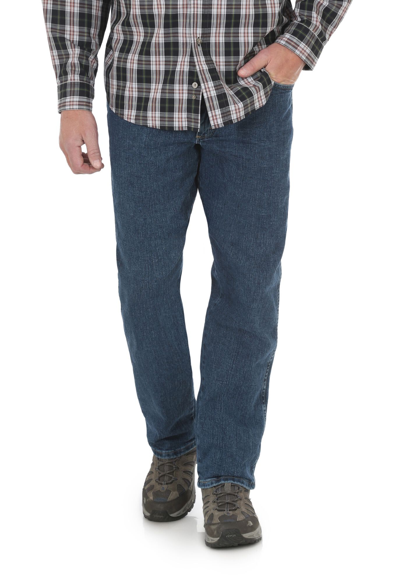 Rugged Wear Performance Relaxed Fit Jeans, MEDIUM STONE, hi-res image number 0