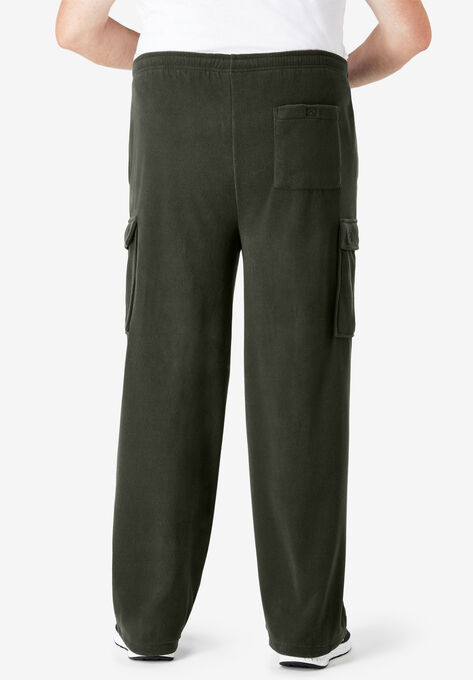 Explorer Plush Fleece Cargo Pants, , on-hover image number null