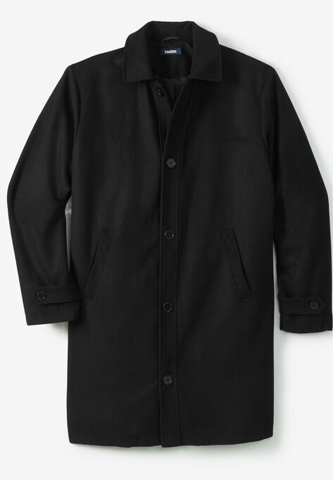 Wool Dress Coat, BLACK, hi-res image number null