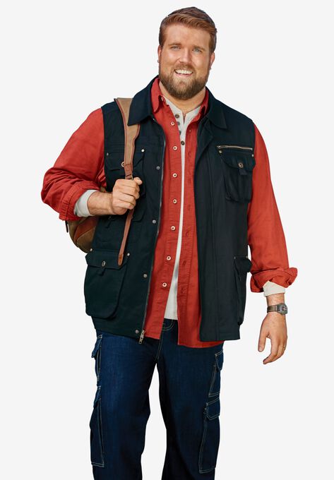 Long Sleeve Pilot Shirt by Boulder Creek®, , alternate image number null