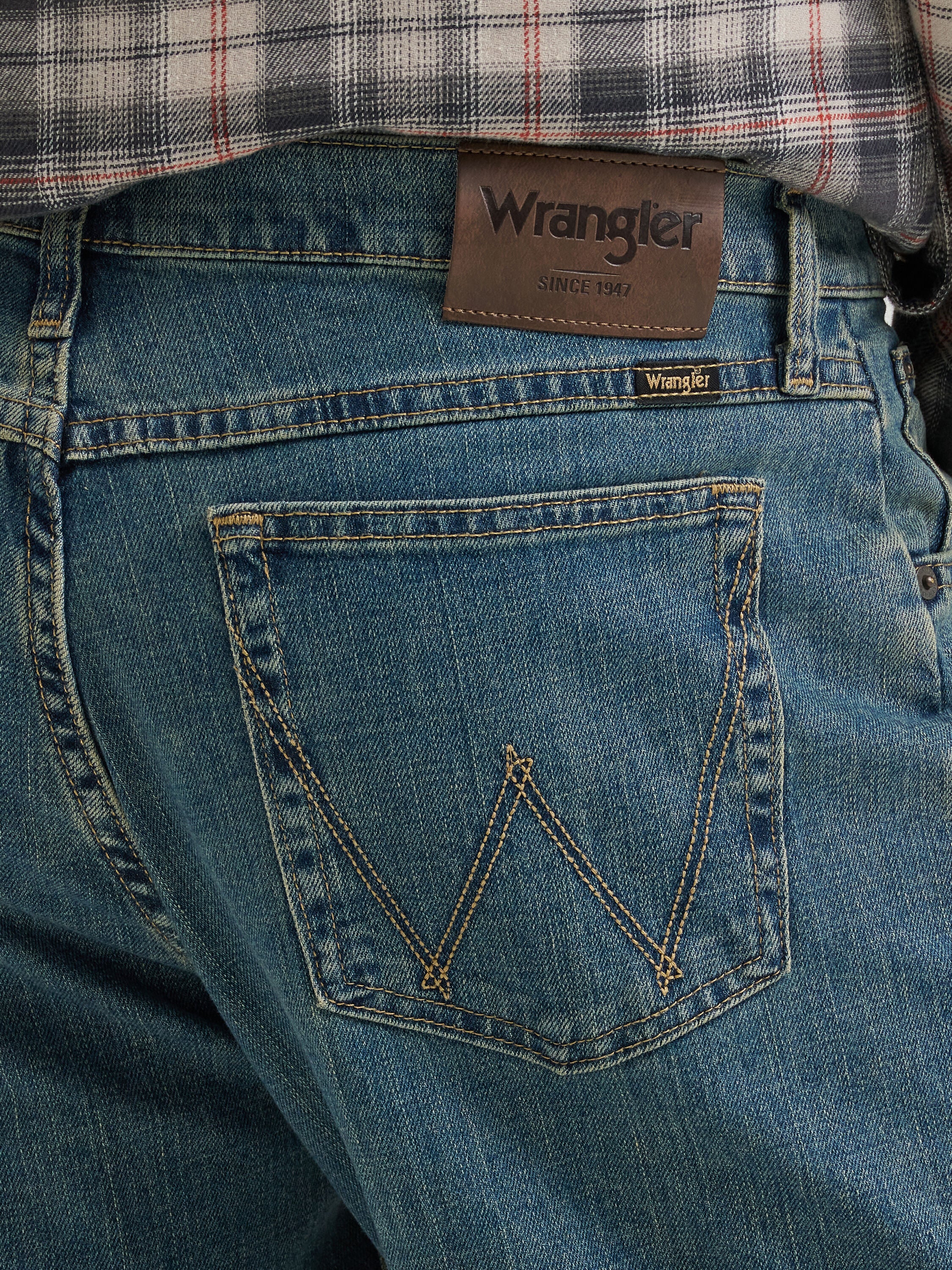 Wrangler Red Kabel Relaxed Fit Jean, GREY TINT, alternate image number 3