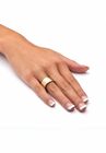 Wedding Band In 18k Gold Over .925 Sterling Silver, , alternate image number null