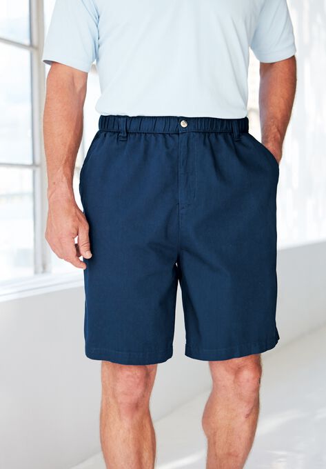 Knockarounds® 8" Full Elastic Plain Front Shorts, , alternate image number null