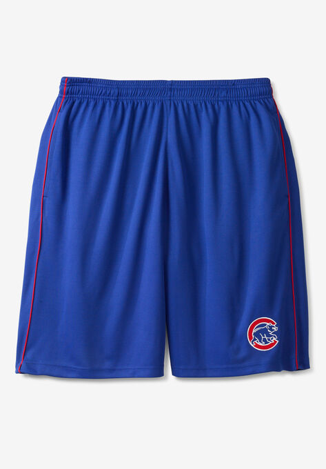 MLB Birdseye Textured Shorts, CHICAGO CUBS, hi-res image number null