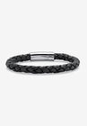 Leather Bracelet , BLACK, hi-res image number null