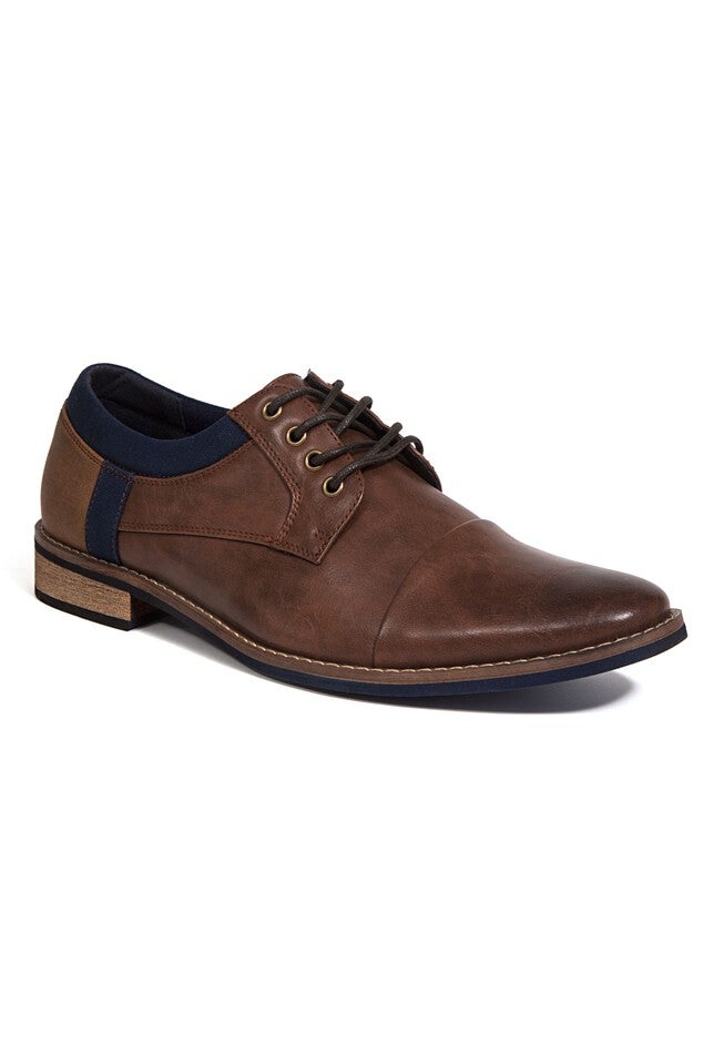 Deer Stags® Truckee Lightweight Oxford Shoes with Memory Foam, BROWN NAVY, hi-res image number null