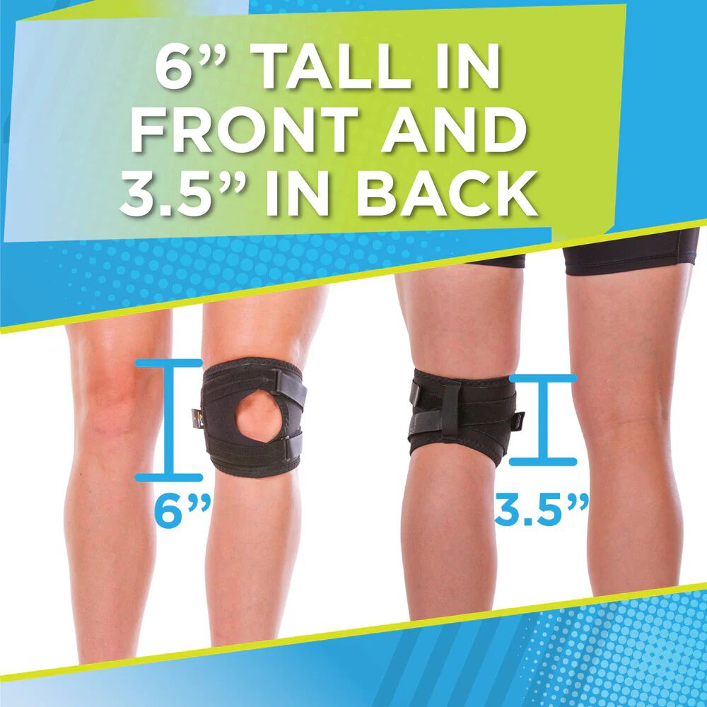 Patella Tracking Brace, BLACK, alternate image number 5