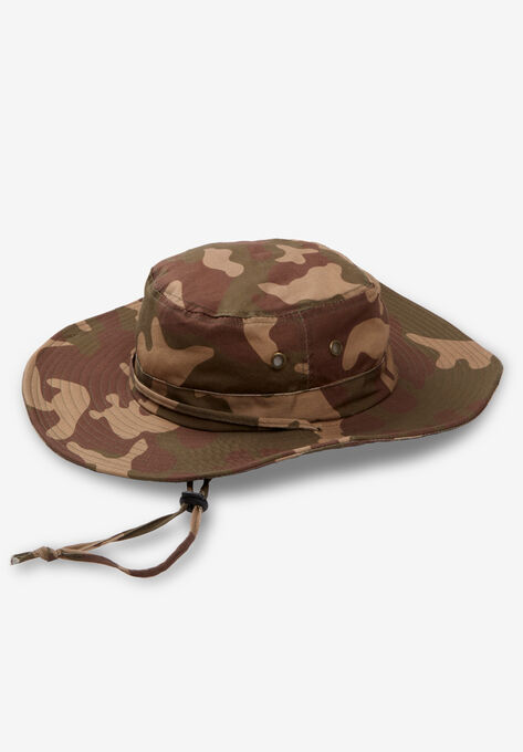 Canvas Fisherman Hat, CAMO, hi-res image number null