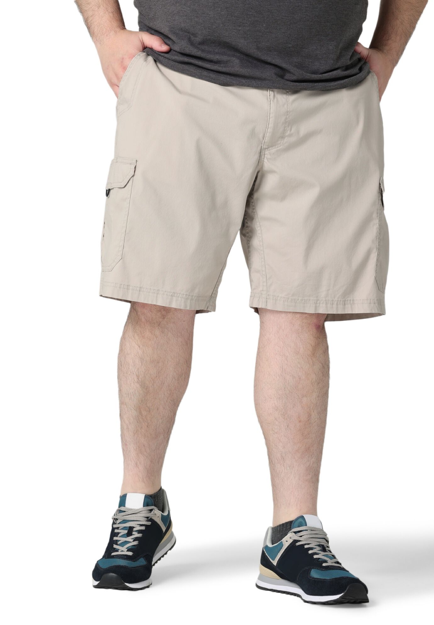 Lee&reg; Extreme Motion Crossroads Cargo Shorts, STONE, hi-res image number 0