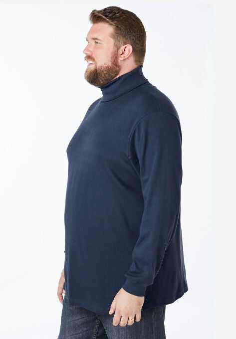 Turtleneck Long-Sleeve Tee, , alternate image number null