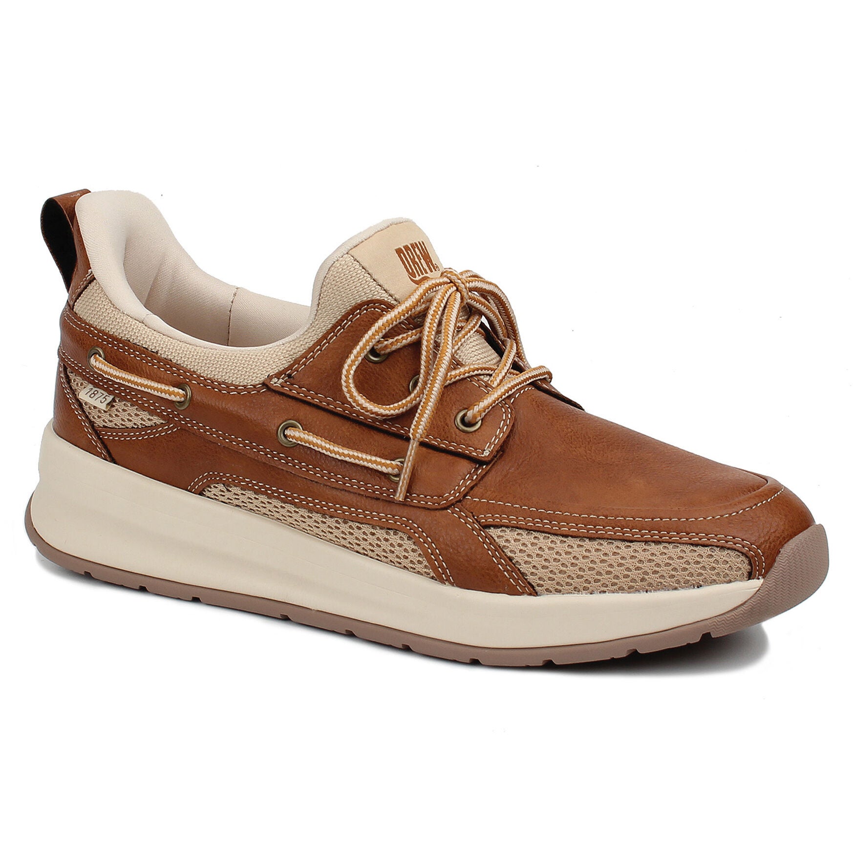 Channing Slip On Boat Shoe, TAN, hi-res image number 0