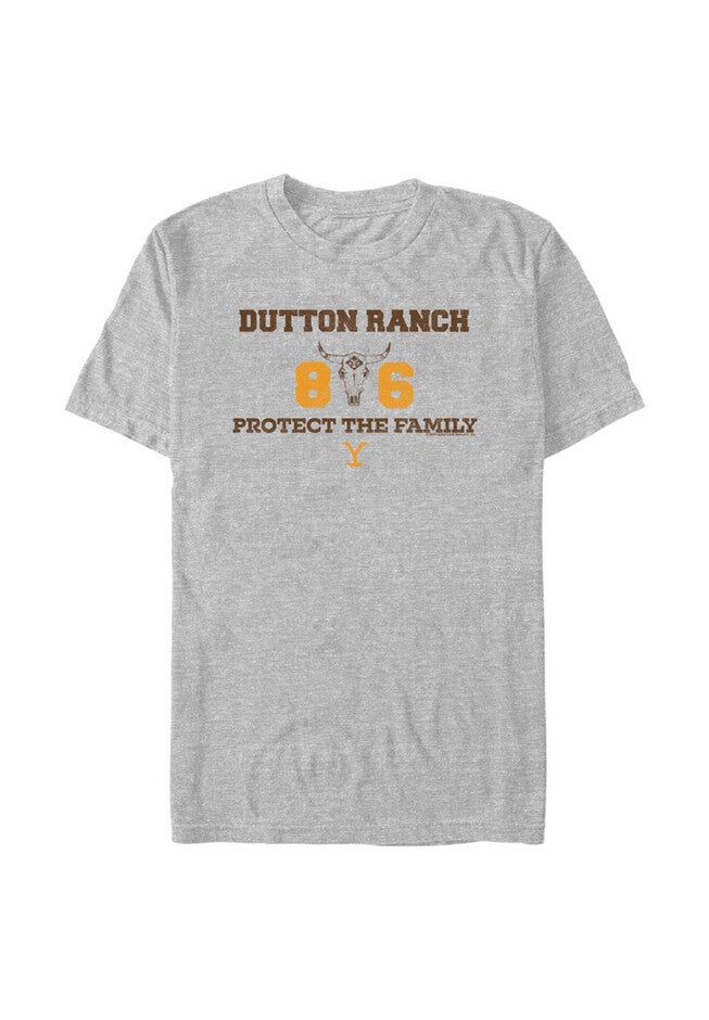 Painted Ranch Tops & Tees, ATHLETIC HEATHER, hi-res image number 0