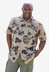 Boulder Creek® Short Sleeve Denim & Twill Shirt, , alternate image number null