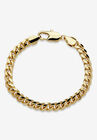 Curb-Link Bracelet , GOLD TONE, hi-res image number null