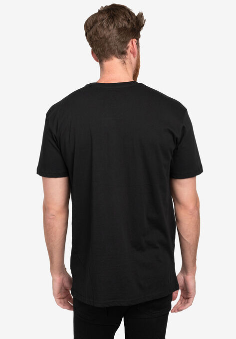 Men's Disney Goofy Short Sleeve T-Shirt Retro Black, , on-hover image number null