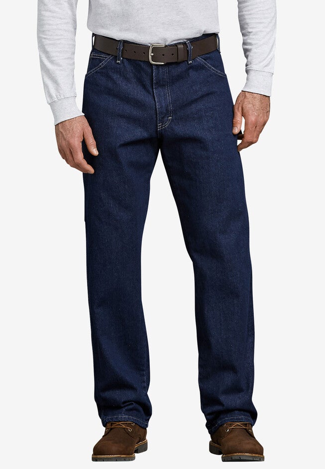 Relaxed Fit Carpenter Denim Jeans by Dickies®, TINTED HERITAGE KHAKI, hi-res image number null