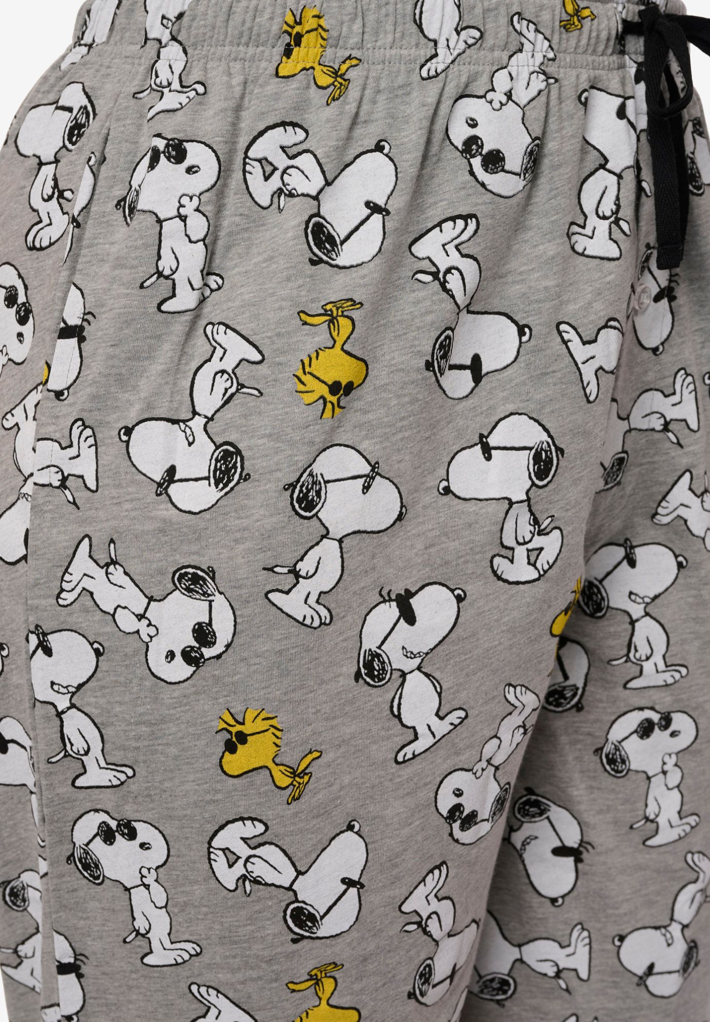 Peanuts Snoopy Pajama Pants Lounge Wear Woodstock, GRAY, alternate image number 3