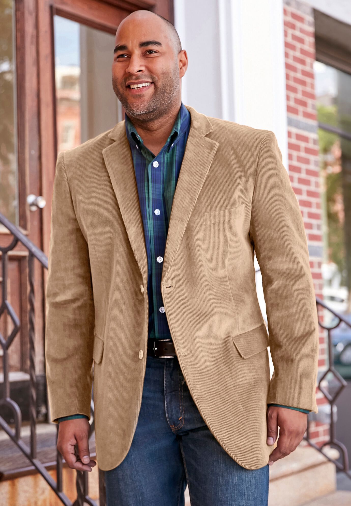 Corduroy Blazer, , on-hover image number 1