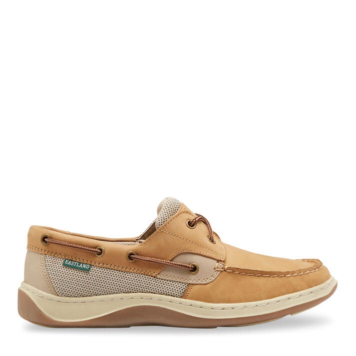 Solstice Leather Boat Shoe, TAN, alternate image number 2