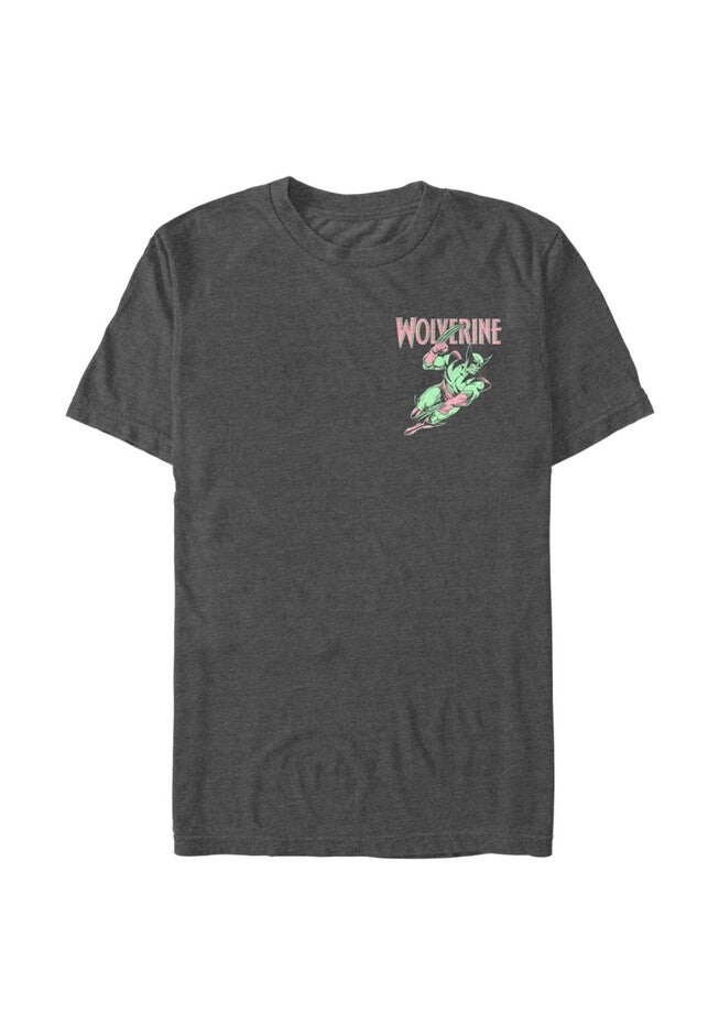 Wolverine Leap Tops & Tees, CHARCOAL HEATHER, hi-res image number null