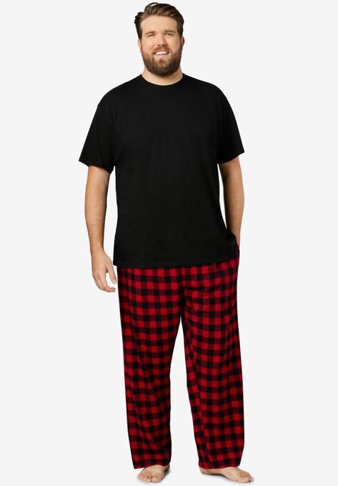 Hanes® Flannel Pajama Pants 2-Pack, , alternate image number null