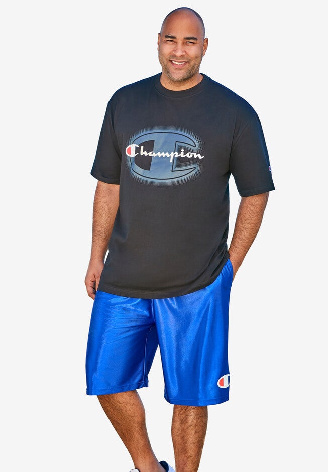 Champion® Logo Tee, BLACK LOGO, hi-res image number null