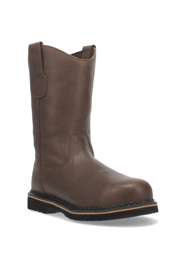 Rake Steel Toe Boot, BROWN, hi-res image number 0