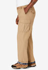 Boulder Creek™ flannel-lined side-elastic cargo pants, , alternate image number null