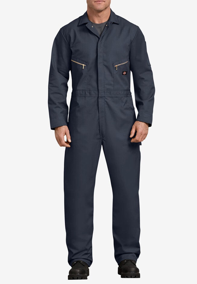 Dickies® Deluxe Long-Sleeve Coveralls, DARK NAVY, hi-res image number 0
