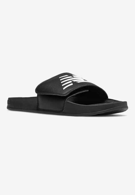 New Balance® 200 Adjustable Sandals, BLACK SULPHUR, hi-res image number null