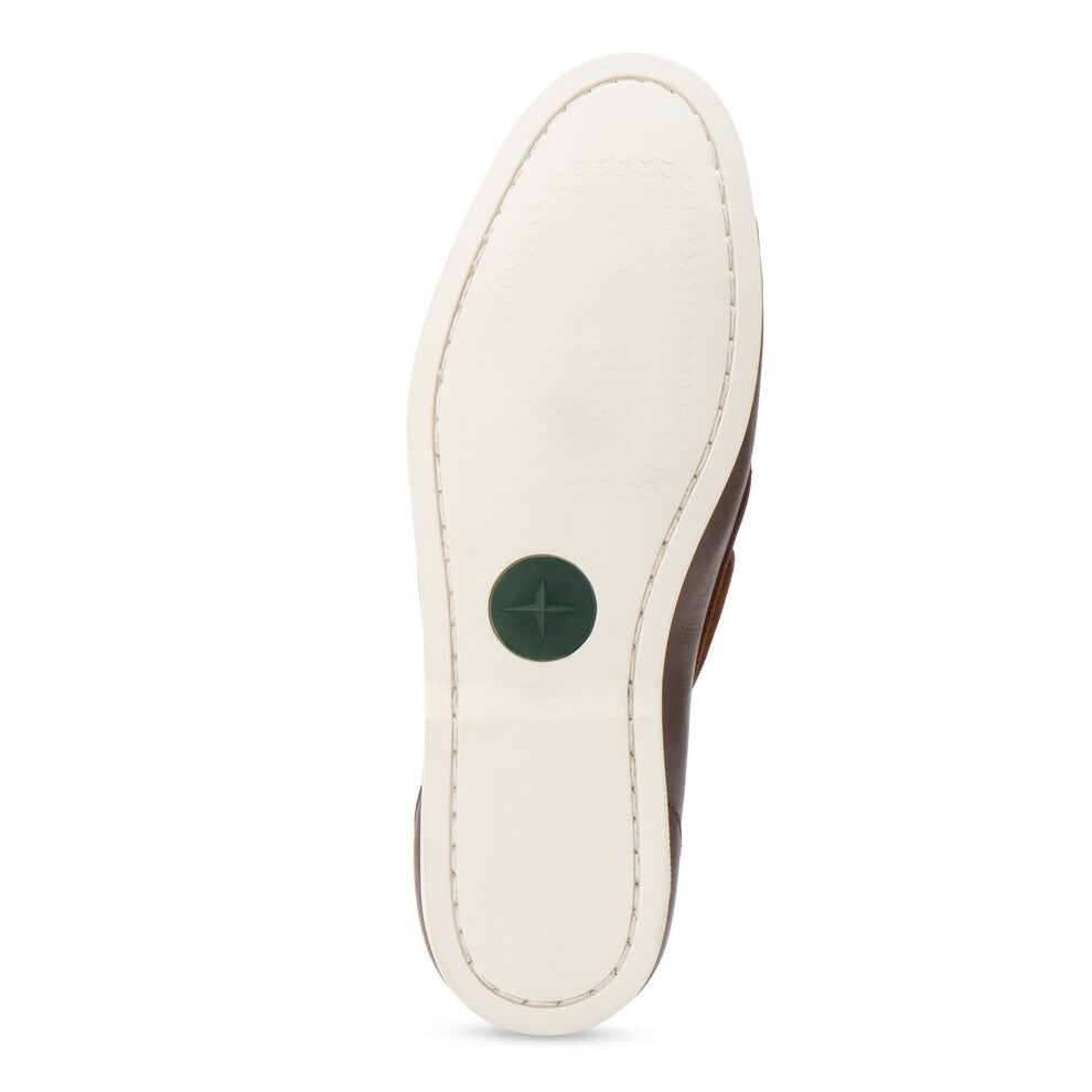 Sea Dog Leather Boat Shoe, BROWN, alternate image number 3