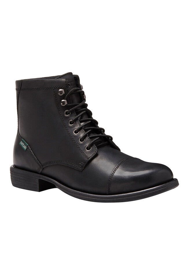 High Fidelity Cap Toe Boots by Eastland®, BLACK, hi-res image number 0