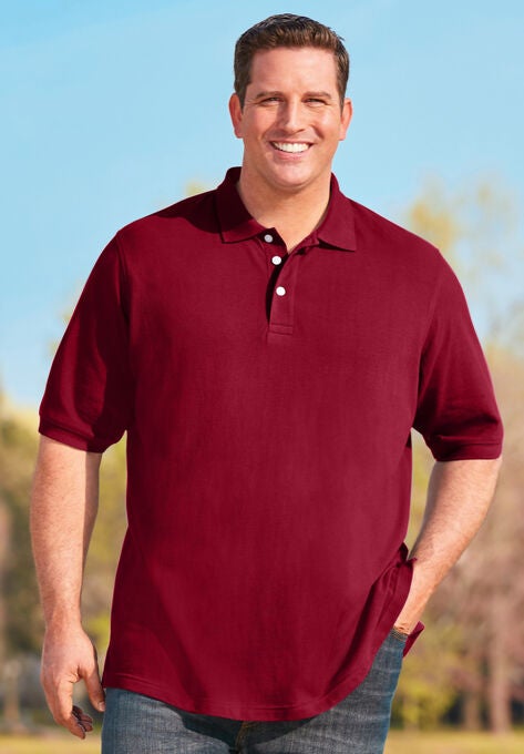 Shrink-Less™ Piqué Polo Shirt, , alternate image number null