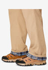 Boulder Creek™ flannel-lined side-elastic cargo pants, , alternate image number null