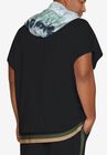 MVP Collections® Short-Sleeve Tie-Dye Hoodie, , on-hover image number null