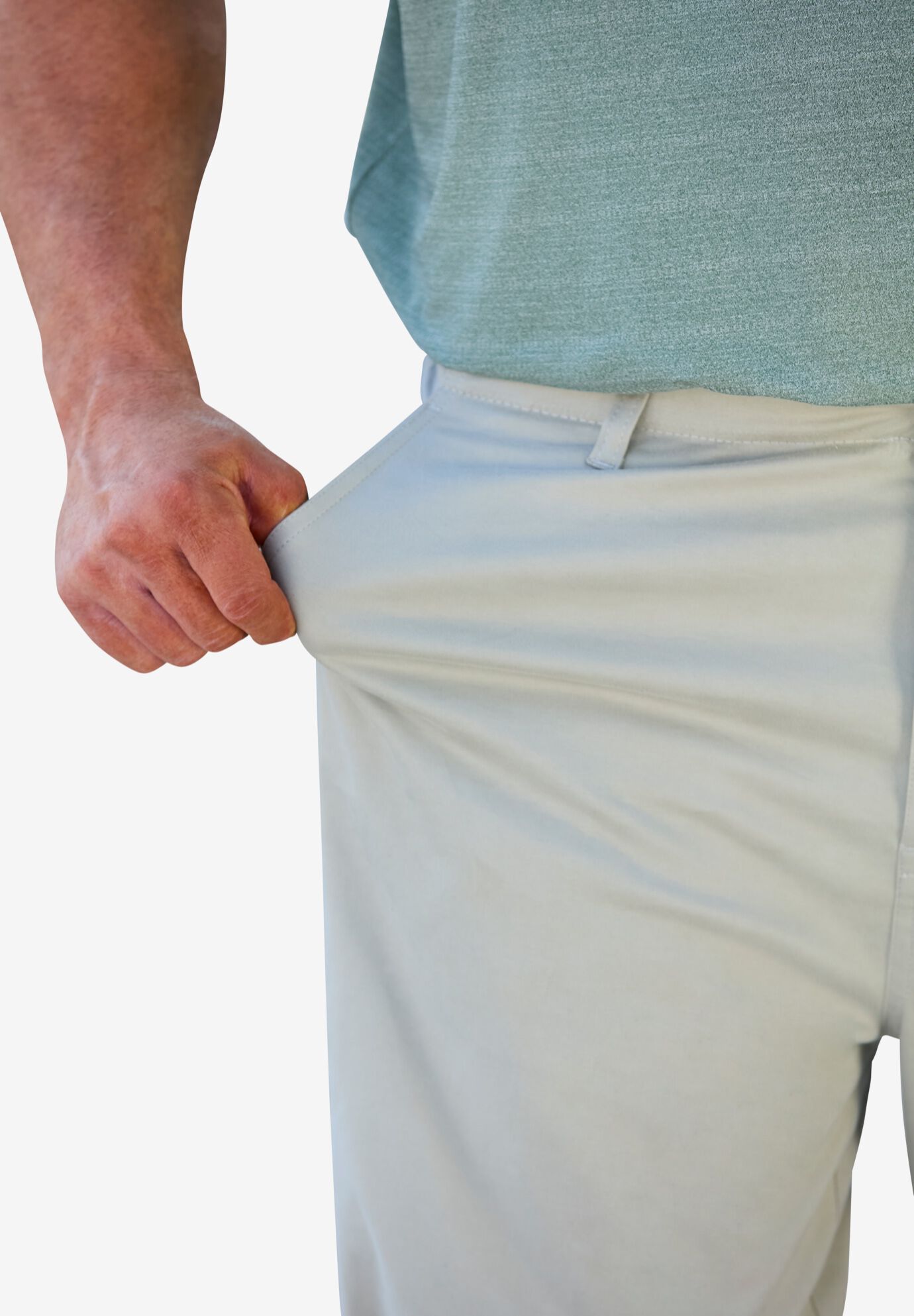 Everyday Stretch Performance Chino Pants, NEW GREY, alternate image number 3