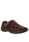 Men's Jack Fisherman Style Sandals, COFFEE, hi-res image number null