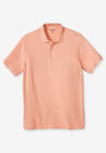 Longer-Length Shrink-Less™ Piqué Polo Shirt, NEW HEATHER ORANGE, hi-res image number null