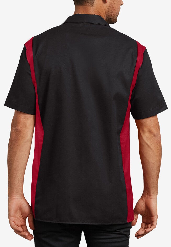 Two-Tone Short-Sleeve Work Shirt by Dickies®, , on-hover image number null