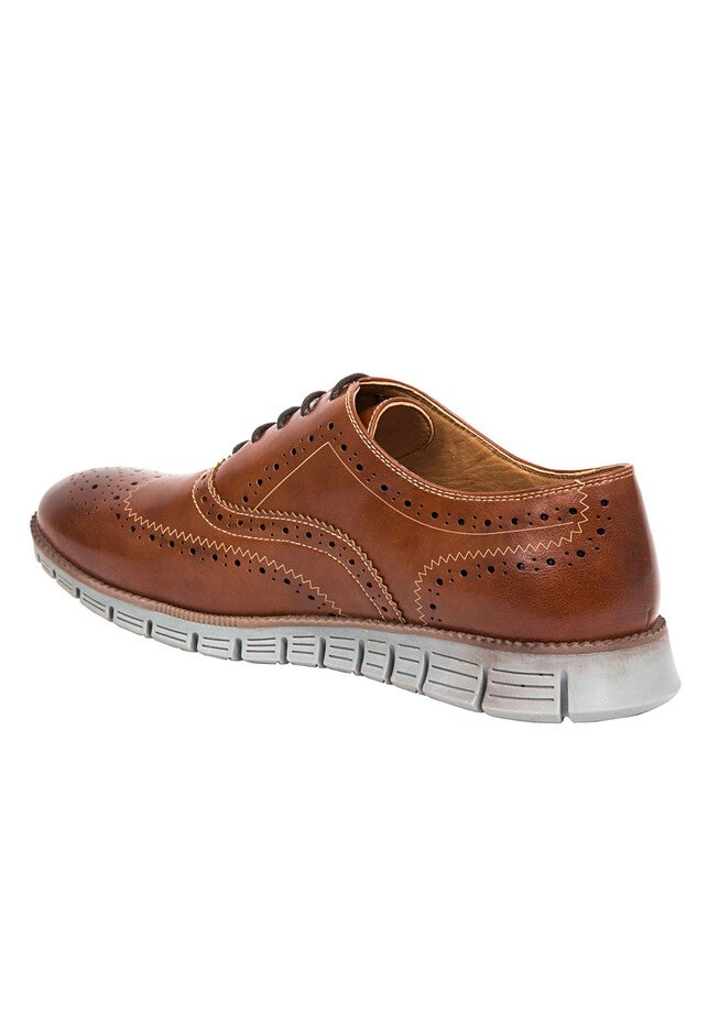 Deer Stags® Benton Memory Foam Lace-up Brogue Shoes, , alternate image number null