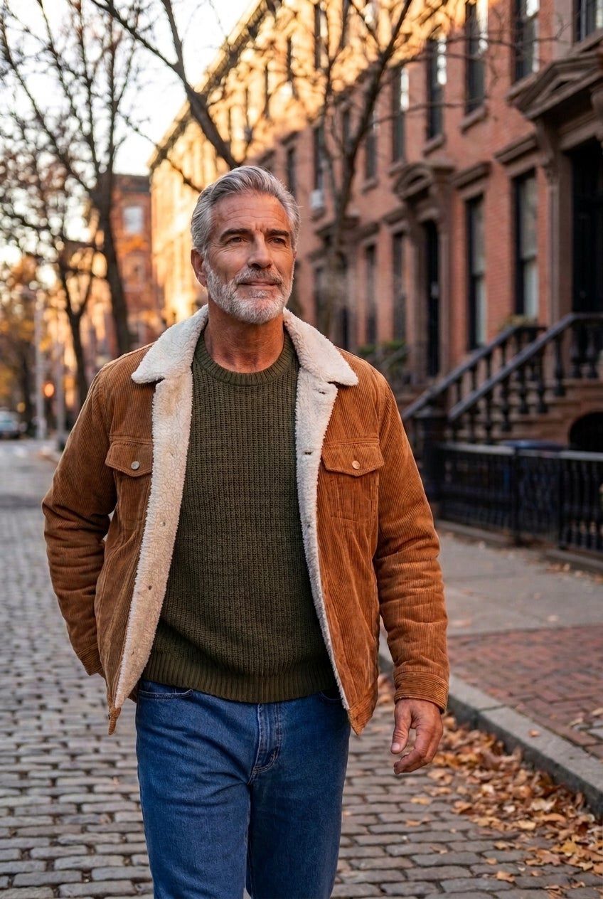 Sherpa-lined Trucker Jacket