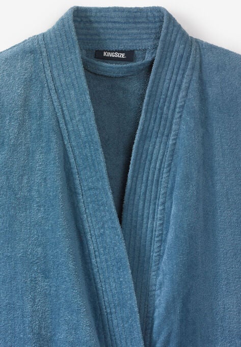 Terry Velour Kimono Robe, , alternate image number null