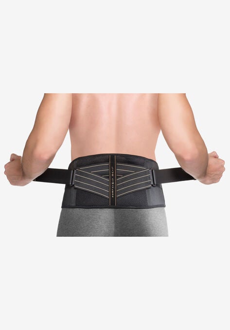 Adjustable Back Pro Brace by Copper Fit, BLACK, hi-res image number null