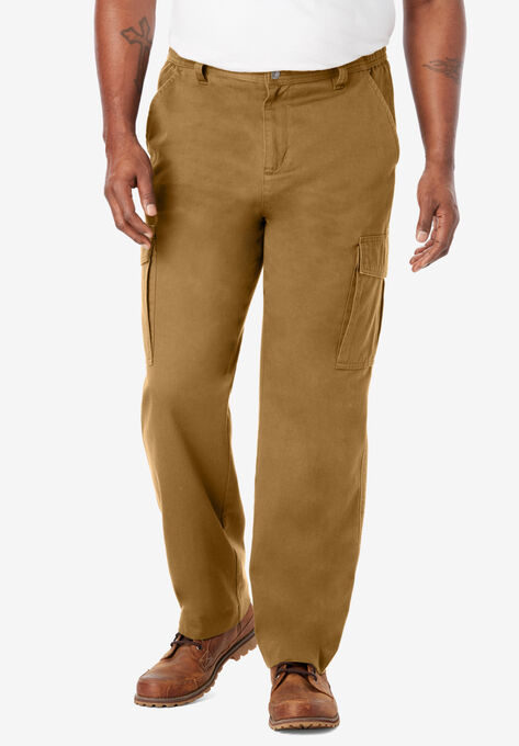 Boulder Creek® Renegade Side-Elastic Waist Cargo Pants, WOOD, hi-res image number null
