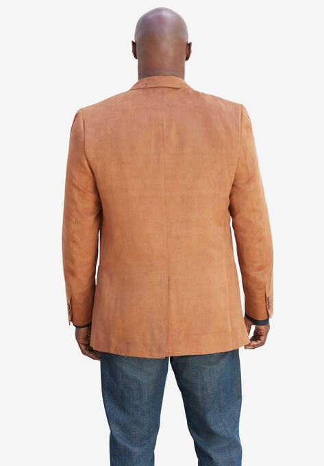 KS Signature Microsuede Sport Coat, , on-hover image number null