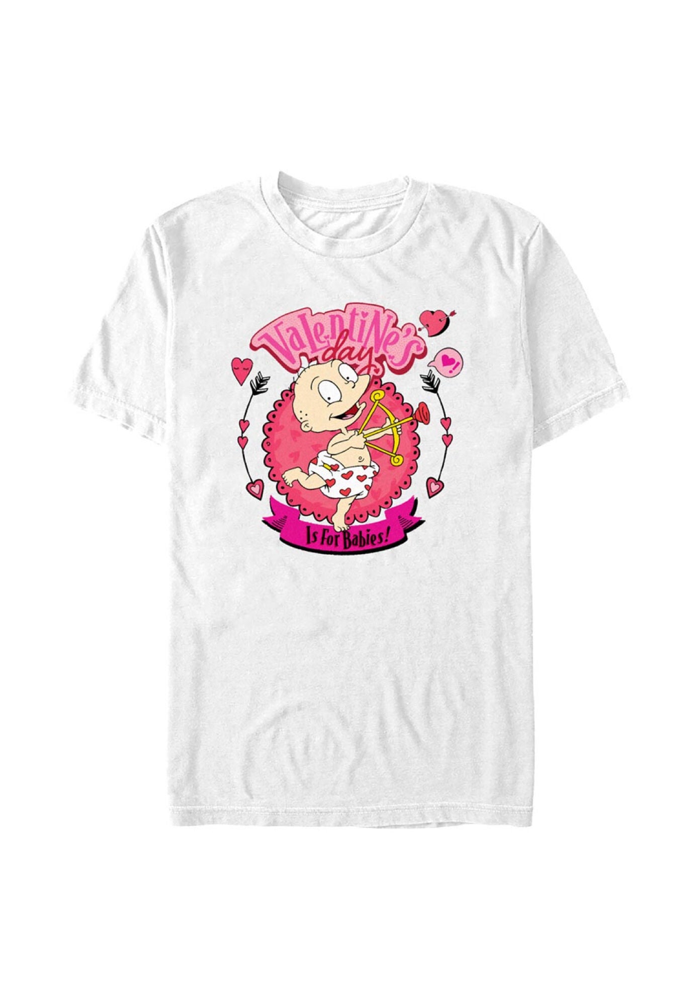 Baby Valentine Tops & Tees, WHITE, hi-res image number 0