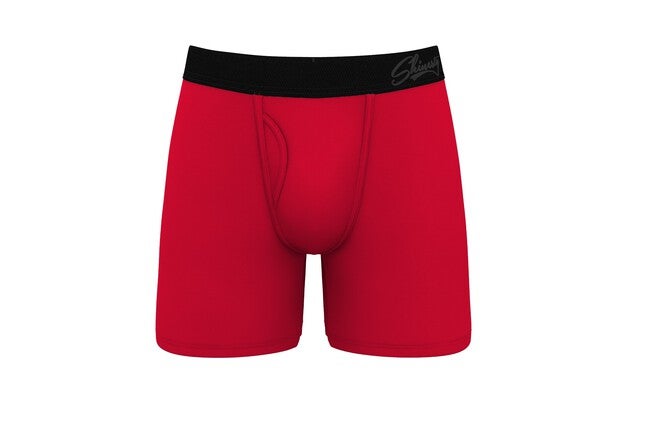 The Red Dress Effect | Red Ball Hammock® Pouch Underwear With Fly, RED, hi-res image number null