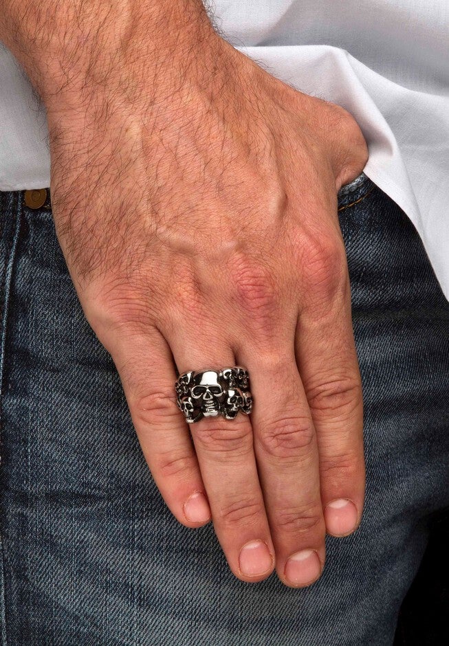 Skull Ring, , alternate image number 1