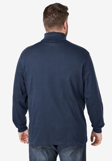 Turtleneck Long-Sleeve Tee, , on-hover image number null