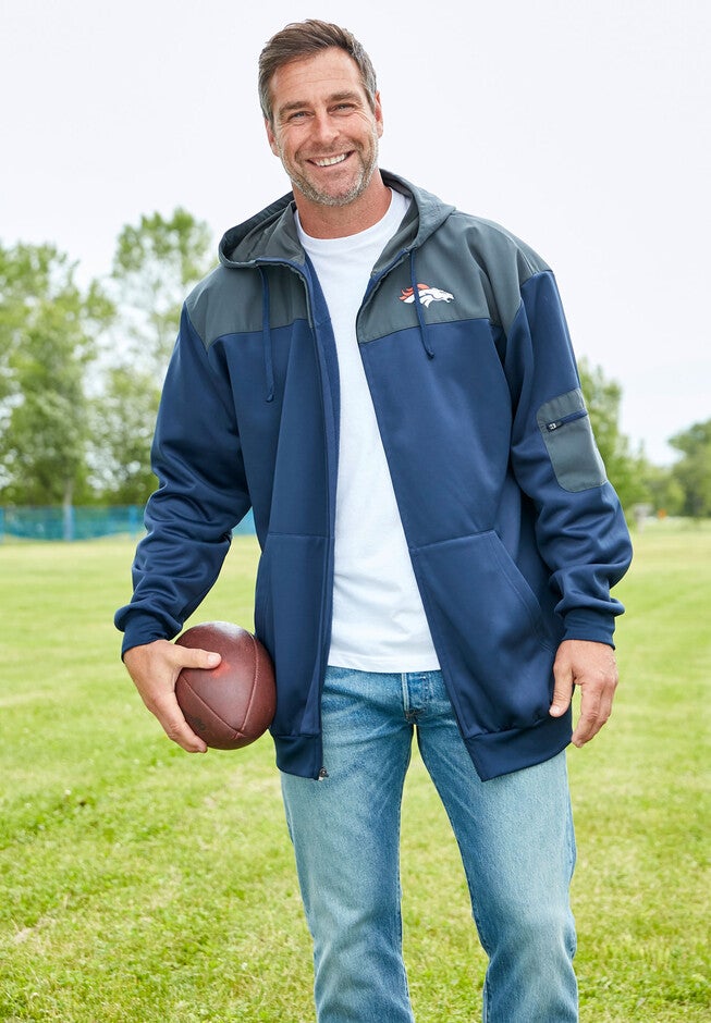 NFL® Mixed Media Full Zip Hoodie, , alternate image number 1